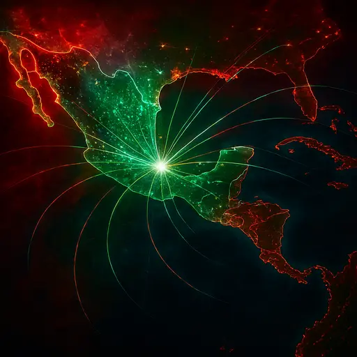 Imagen que representa a un proveedor mexicanos de certificados ssl a través de un mapa de México
